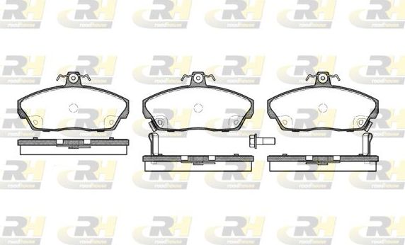 Тормозные колодки RoadHouse передние для MG ZR 2001-2005. Артикул 2337.02