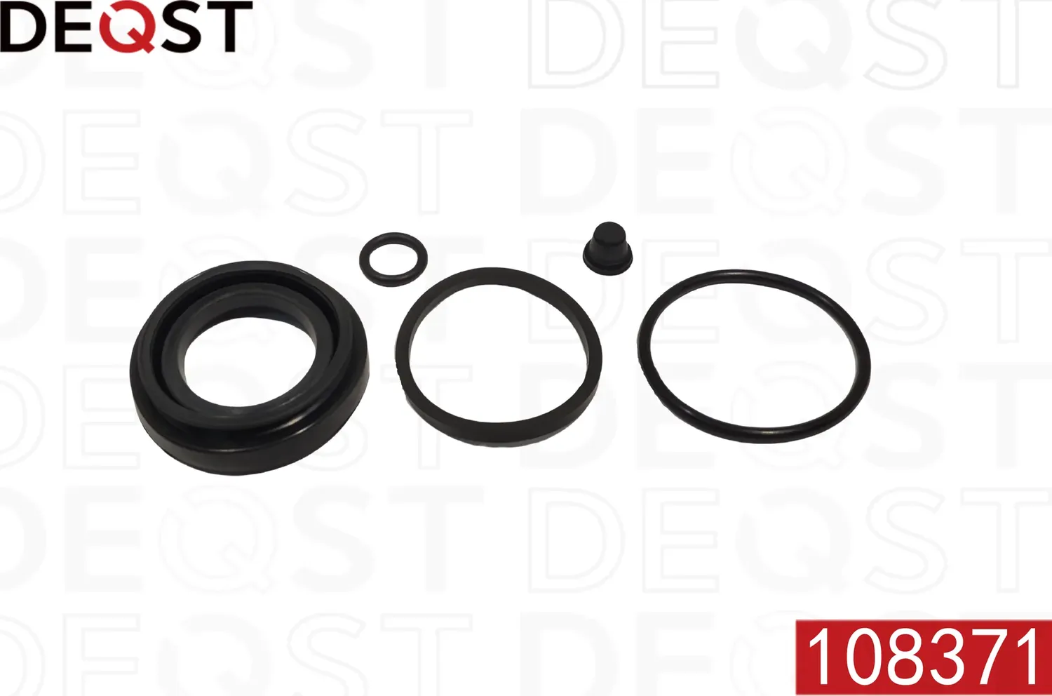 Ремкомплект тормозного суппорта заднего (для поршня O 41 mm  суппорт TRW). AUDI A6 04-11 / Q3 11>  V (Deqst). Артикул 108371