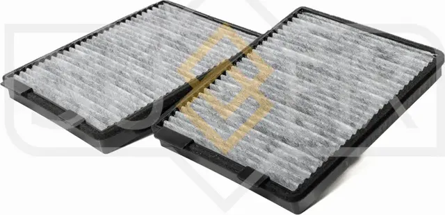 Фильтр салонный угольный (комплект 2 шт.) (Sufix). Артикул SSC1084