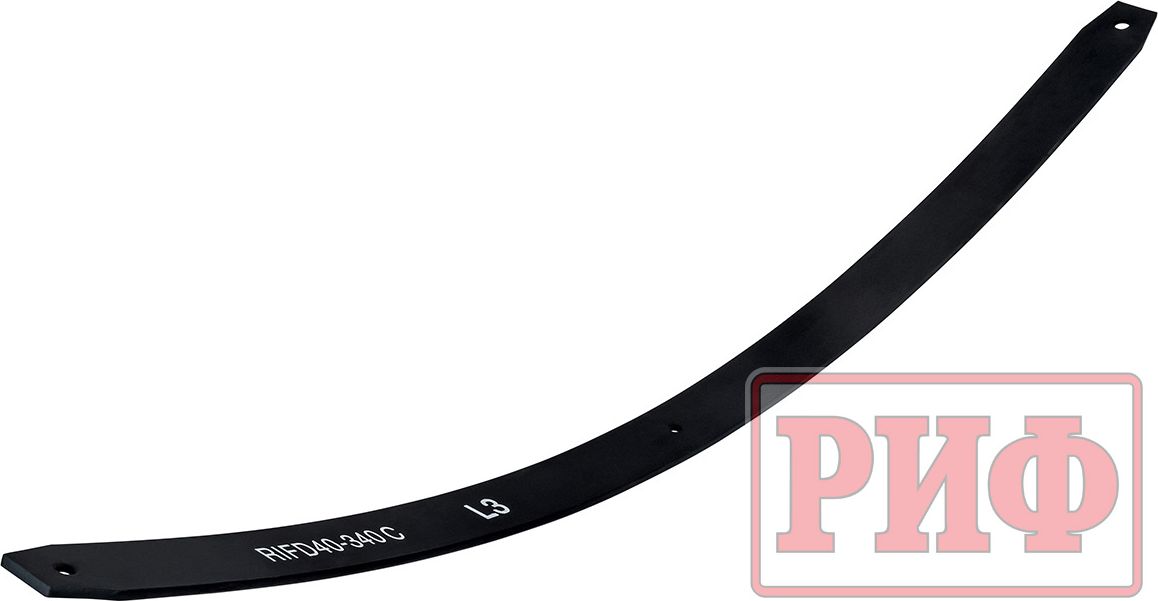 Лист 3 рессоры RIFD40-340C РИФ 7х60х1260 мм для Nissan Navara D40 2004-2015. Артикул RIFD40-340C-L3