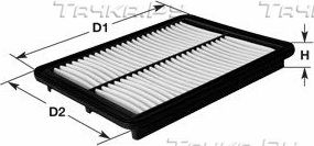 Воздушный фильтр Clean Filters для Mitsubishi Lancer X 2008-2017. Артикул MA3247