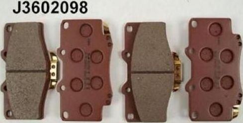 Тормозные колодки Nipparts. Артикул J3602098