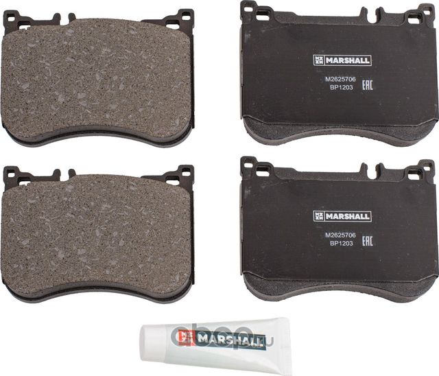 Торм. колодки дисковые передн. MB S-class (W222) 13- (M2625706) (Marshall). Артикул M2625706