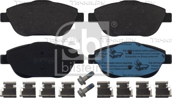 Тормозные колодки Febi Bilstein передние для Citroen DS3 I 2009-2015. Артикул 16888