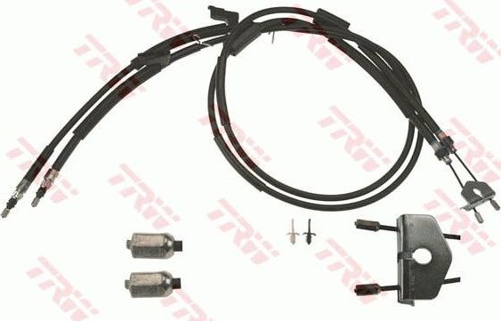 Трос ручника (тросик ручного тормоза) TRW. Артикул GCH409