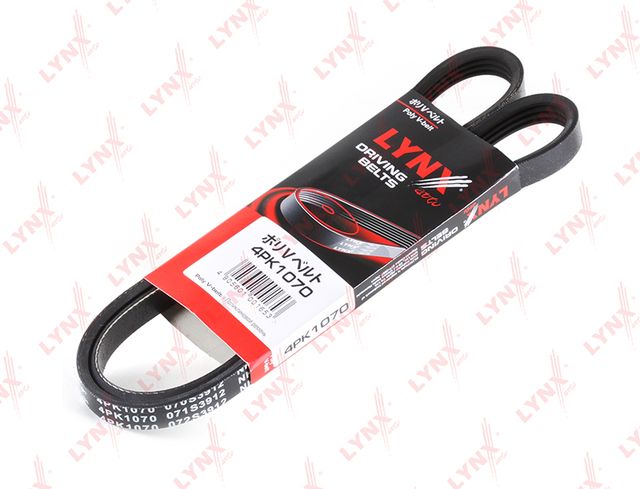 Приводной ремень поликлиновой LYNXauto для Rover 600 1993-1999. Артикул 4PK1070