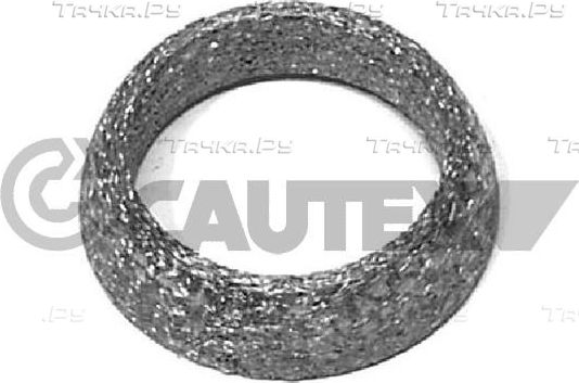 Прокладка глушителя Cautex (сталь) для Skoda Favorit 1989-1997. Артикул 954196