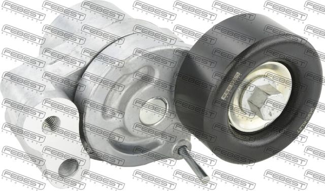 Натяжной ролик (натяжитель) приводного клинового зубчатого ремня Febest. Артикул 0490-KL2T