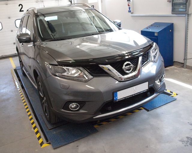 Дефлектор EGR для капота Nissan X-Trail III T32 2015-2026. Артикул 027261