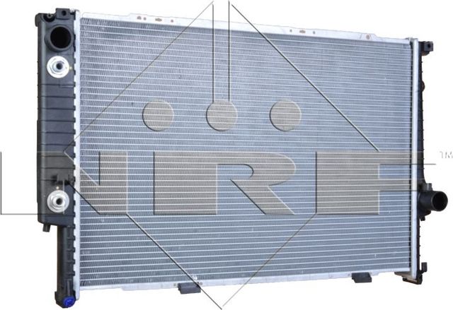 Радиатор охлаждения двигателя NRF (алюминий) для BMW 5 III (E34) 1991-1996. Артикул 53870