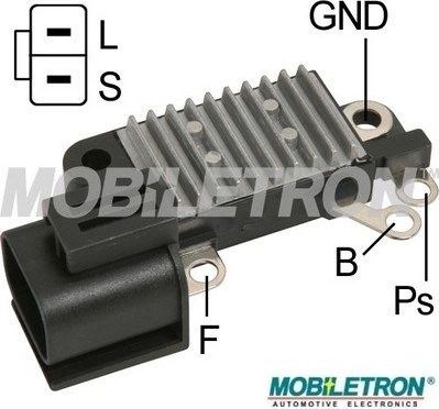 Реле-регулятор напряжения генератора Mobiletron. Артикул VR-H2000-16