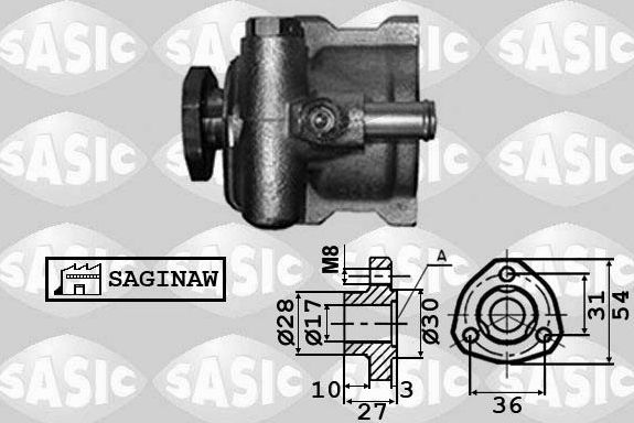 Насос ГУР Sasic для SEAT Ibiza II 1993-1996. Артикул 7076029