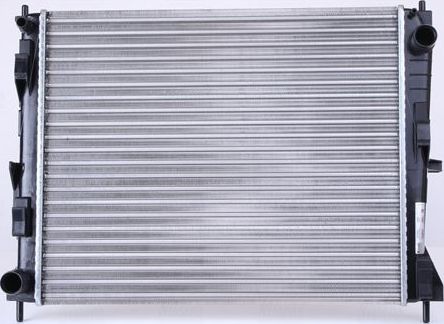 Радиатор охлаждения двигателя Nissens для Renault Modus I 2004-2012. Артикул 637605
