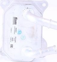 Радиатор масляный (маслоохладитель) для двигателя Nissens (алюминий). Артикул 90897