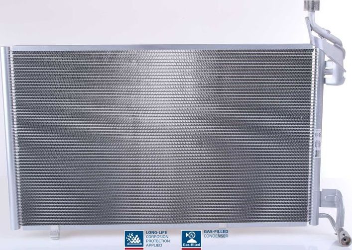 Радиатор кондиционера (конденсатор) Nissens (алюминий). Артикул 940410