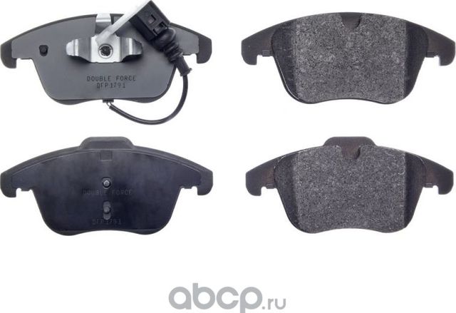 Колодки тормозные дисковые Double Force. Артикул DFP1791