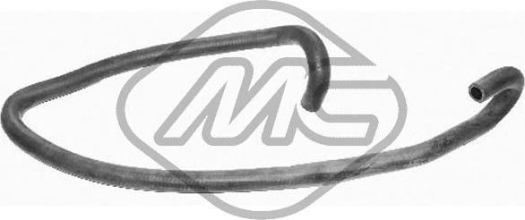 Шланг радиатора Metalcaucho. Артикул 09138