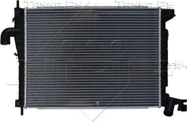 Радиатор охлаждения двигателя NRF EASY FIT для Opel Vectra B 1997-2003. Артикул 507527