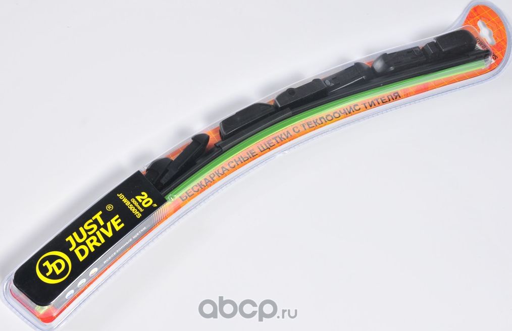 Щетка бескаркасная 20/500мм (Just Drive). Артикул JDWB500FS