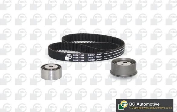 Ремень ГРМ с роликами (комплект) BGA. Артикул TB2702K
