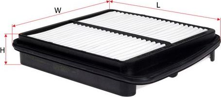 Воздушный фильтр Sakura. Артикул A-1432