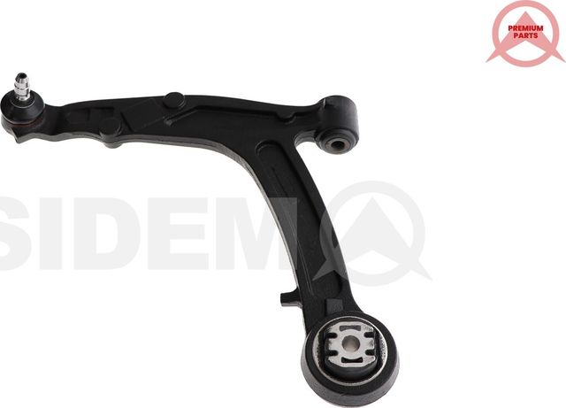 Поперечный рычаг передней подвески Sidem (сталь) левый нижний для Fiat Panda II 2006-2012. Артикул 19470