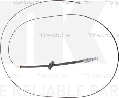 Трос ручника (тросик ручного тормоза) NK. Артикул 903372