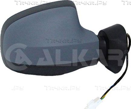 Зеркало боковое Alkar правое для Renault Sandero II 2007-2013. Артикул 6140594