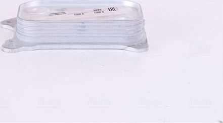 Радиатор масляный (маслоохладитель) для двигателя Nissens (алюминий). Артикул 90700