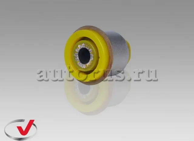 Сайлентблок Полиуретановый передней подвески, поперечного рычага (Vtulka). Артикул 106735