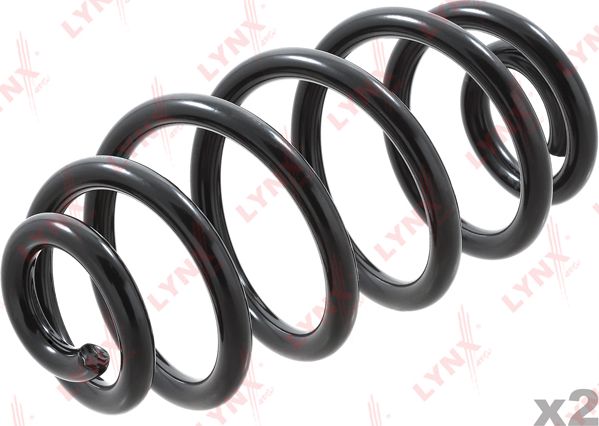 Пружина подвески LYNXauto задняя для Audi A4 II (B6) 2000-2004. Артикул SC-2136
