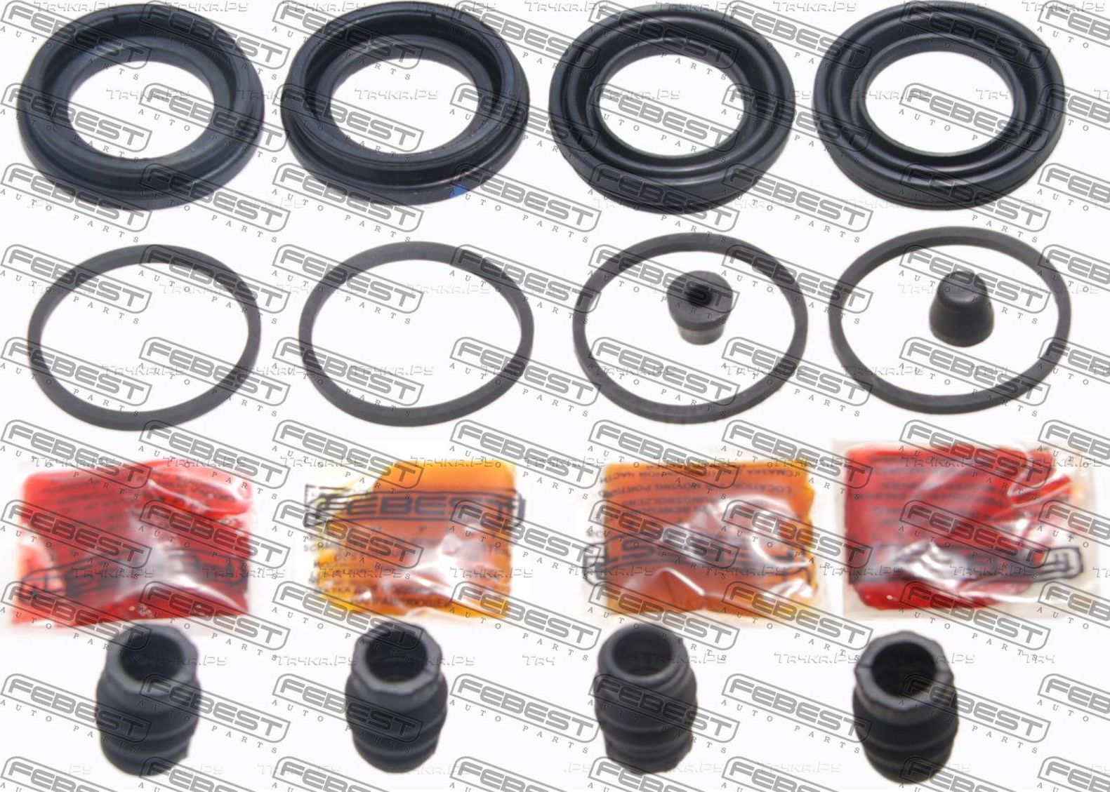 Ремкомплект тормозного суппорта Febest передний для Mazda B-series V 1999-2006. Артикул 0575-BT50F
