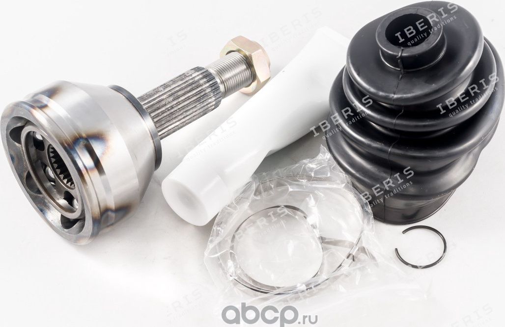 ШРУС НАРУЖНЫЙ (РАЗМЕР 23Х53.38Х25, БЕЗ АБС) FORD FOCUS, FIESTA, FUSION (Iberis). Артикул IB6034