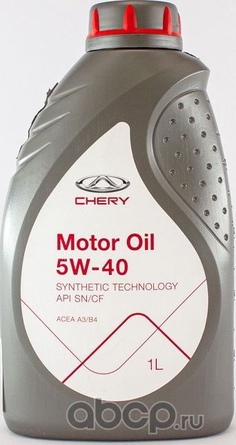 МАСЛО МОТОРНОЕ CHERY 5W-40 API SP, ACEA A3B4, НК. (Kaiyi). Артикул CHERY5W401