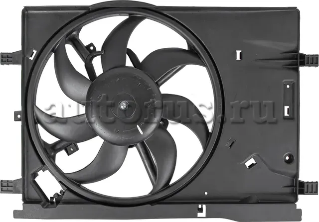 Вентилятор радиатора в сборе (Ganz). Артикул GIC06492