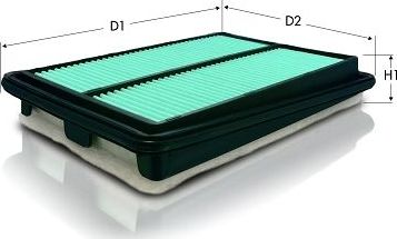 Воздушный фильтр Tecneco Filters. Артикул AR25040PMJS