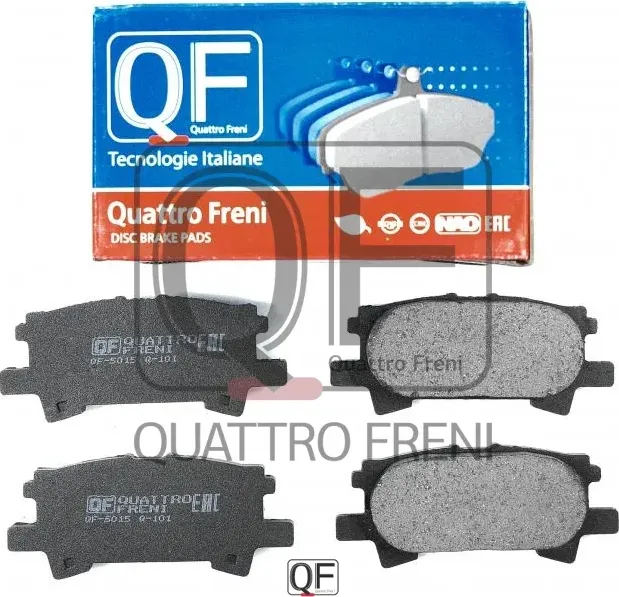 КОЛОДКИ ТОРМОЗНЫЕ, QF501500 (Quattro Freni). Артикул QF501500