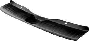 Накладка PT Group на задний бампер (черное тиснение) (ABS) для Renault Sandero Stepway II 2014-2022. Артикул RSA111301