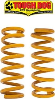 Пружины передние (пара) Tough Dog для Toyota Hilux VII KUN26R (пружин./ресс. подвеска, бензин/дизель) 2004-2015, бампер, лебёдка, лифт 40 мм. Артикул TDC974H-PAIR