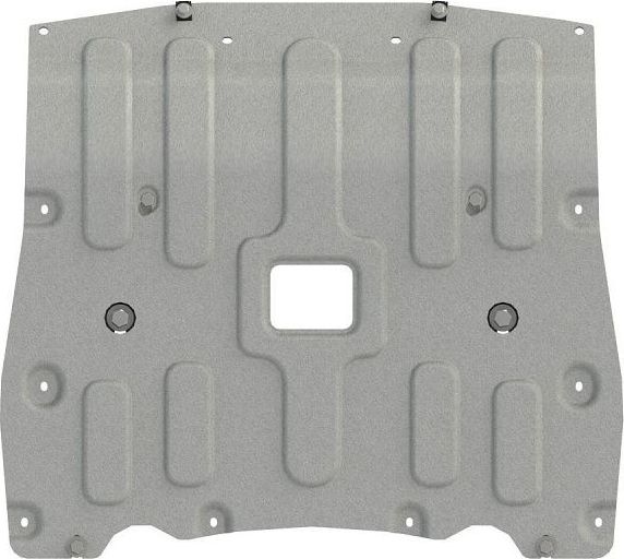 Защита алюминиевая Шериф (4 мм) для радиатора BMW X7 G07 2018-2026. Артикул 03.4399