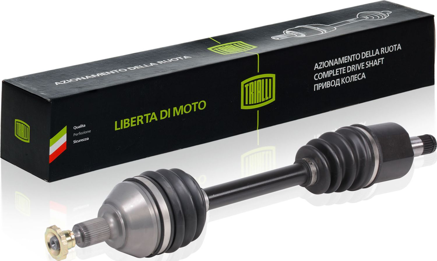 Полуось (привод в сборе, приводной вал) Trialli. Артикул AR 1807