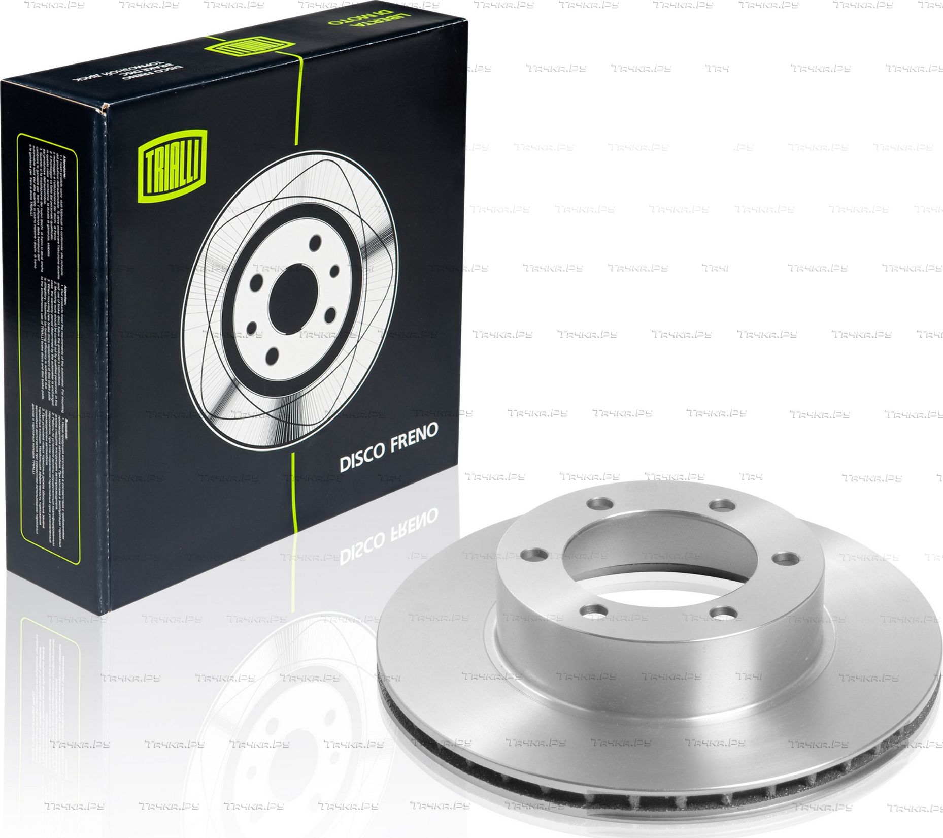 Тормозной диск Trialli передний для Toyota 4Runner III 1995-2002. Артикул DF 190605