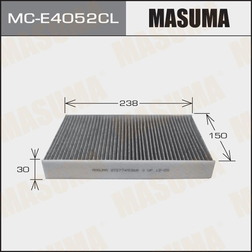 Салонный фильтр Masuma. Артикул MC-E4052CL