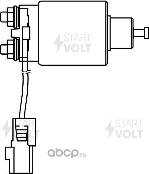 Втягивающее реле стартера StartVOLT для Mazda 3 II (BL) 2008-2014. Артикул VSR 2504