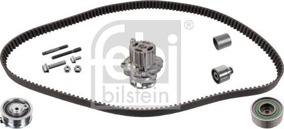 Помпа (водяной насос) с комплектом ремня ГРМ Febi Bilstein. Артикул 173075