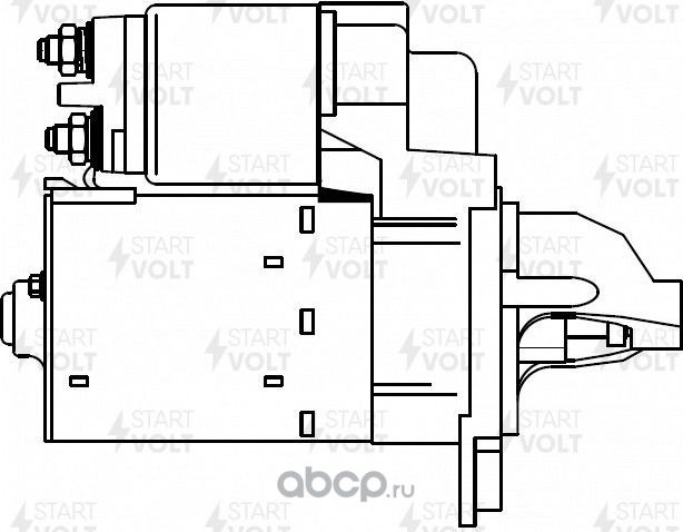 Стартер StartVOLT для Opel Insignia I 2011-2017. Артикул LSt 0513