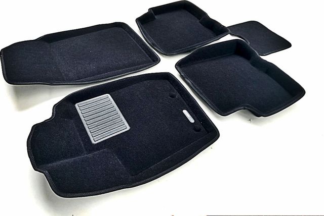 Коврики текстильные Euromat 3D Business для салона Renault Arkana I 2019-2026. Артикул EMC3D-004202