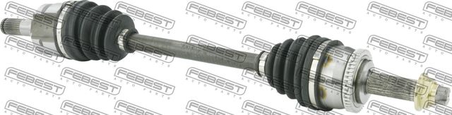 Полуось (привод в сборе, приводной вал) Febest передняя левая для Kia Rio III 2011-2017. Артикул 1214-SOLLH