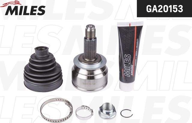Шрус наружный (граната) Miles передний для Subaru Impreza III 2008-2012. Артикул GA20153
