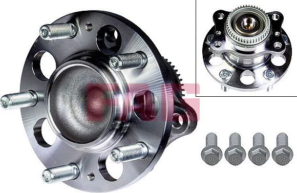 Ступица колеса с интегрированным подшипником Fag задняя для Kia Carens III (RP) 2013-2026. Артикул 713 6268 60